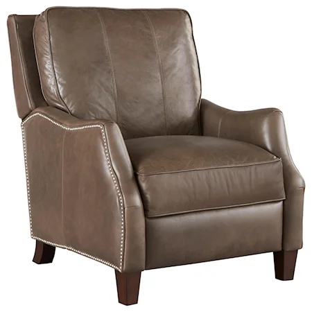 Lewis Power Recliner with Nail Head Trim